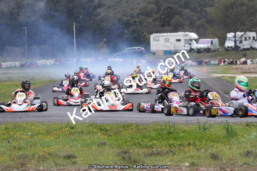07 & 08/04/2018 : 2ème manche du Championnat du Sud 2018 à Ganges (Photos Stéphane Agnus) 2018 — karting