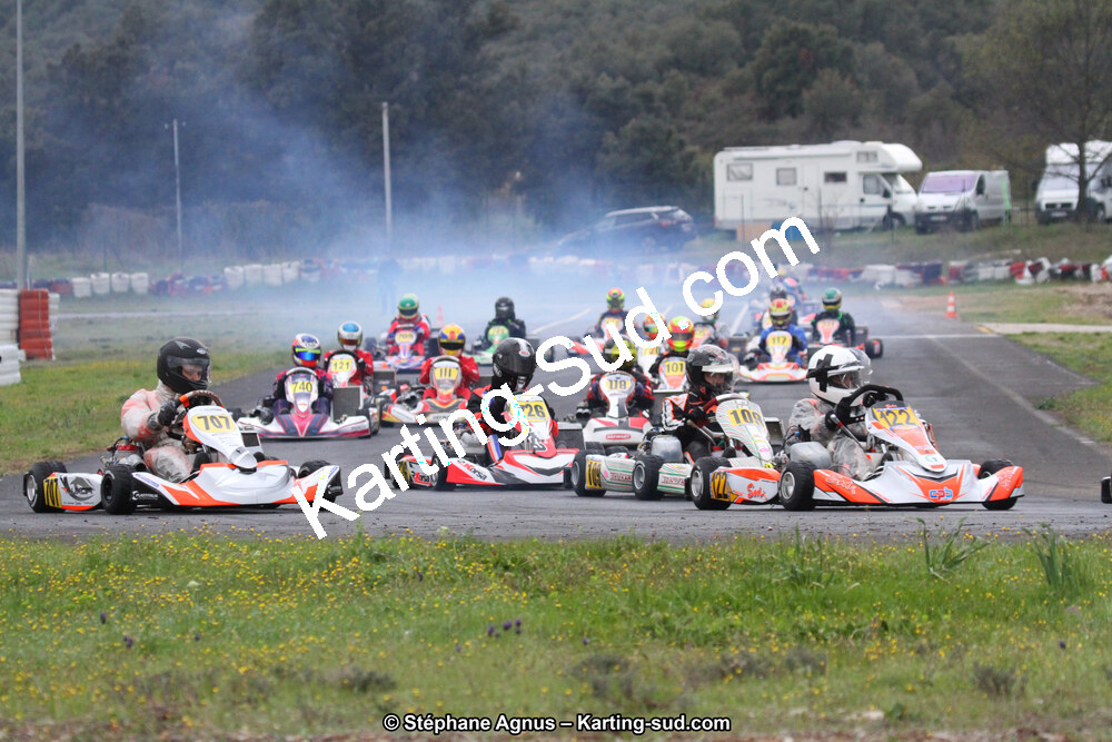 07 & 08/04/2018 : 2ème manche du Championnat du Sud 2018 à Ganges (Photos Stéphane Agnus) 2018 — karting