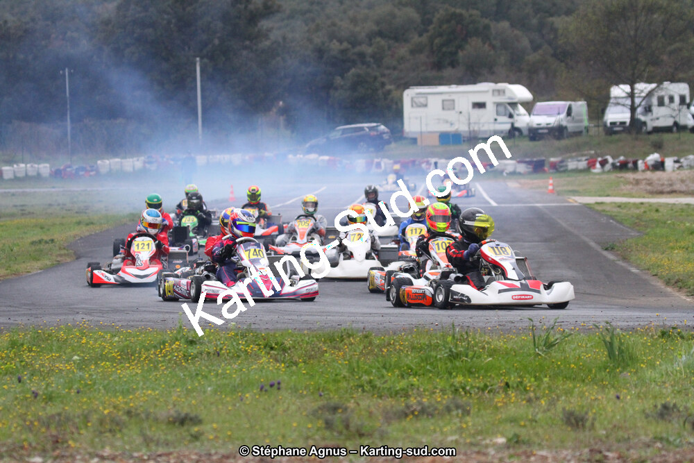 07 & 08/04/2018 : 2ème manche du Championnat du Sud 2018 à Ganges (Photos Stéphane Agnus) 2018 — karting
