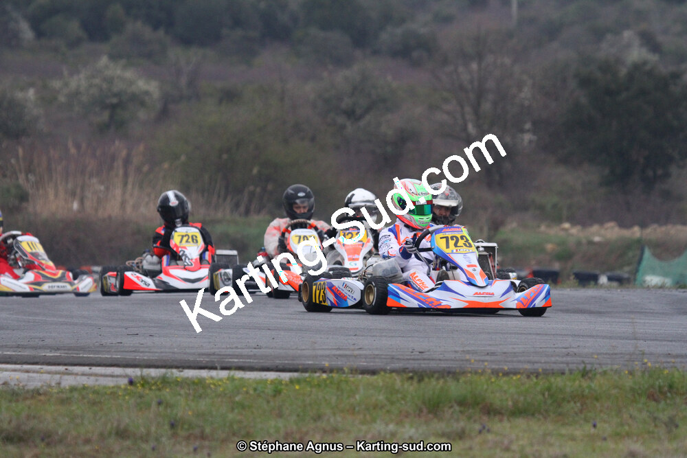 07 & 08/04/2018 : 2ème manche du Championnat du Sud 2018 à Ganges (Photos Stéphane Agnus) 2018 — karting