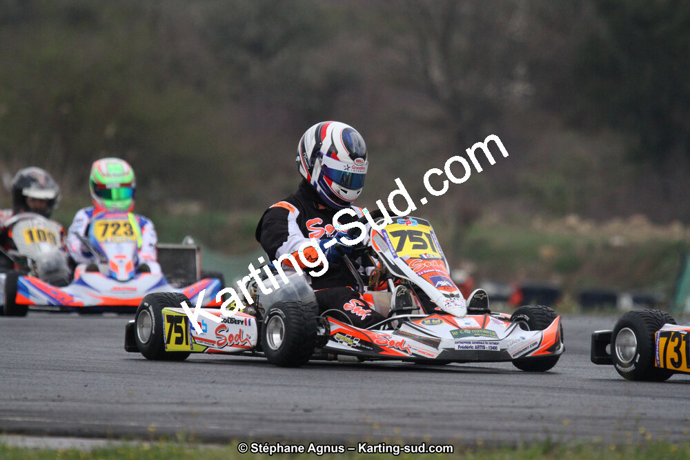 07 & 08/04/2018 : 2ème manche du Championnat du Sud 2018 à Ganges (Photos Stéphane Agnus) 2018 — karting