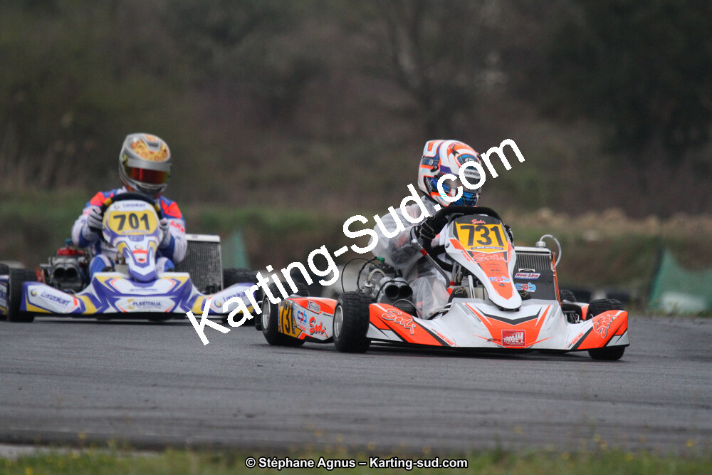 07 & 08/04/2018 : 2ème manche du Championnat du Sud 2018 à Ganges (Photos Stéphane Agnus) 2018 — karting