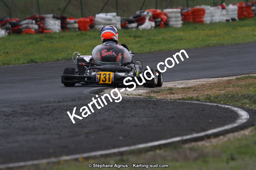 07 & 08/04/2018 : 2ème manche du Championnat du Sud 2018 à Ganges (Photos Stéphane Agnus) 2018 — karting