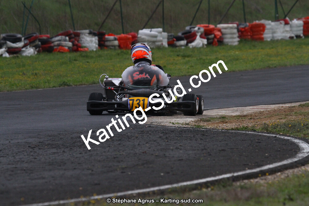07 & 08/04/2018 : 2ème manche du Championnat du Sud 2018 à Ganges (Photos Stéphane Agnus) 2018 — karting