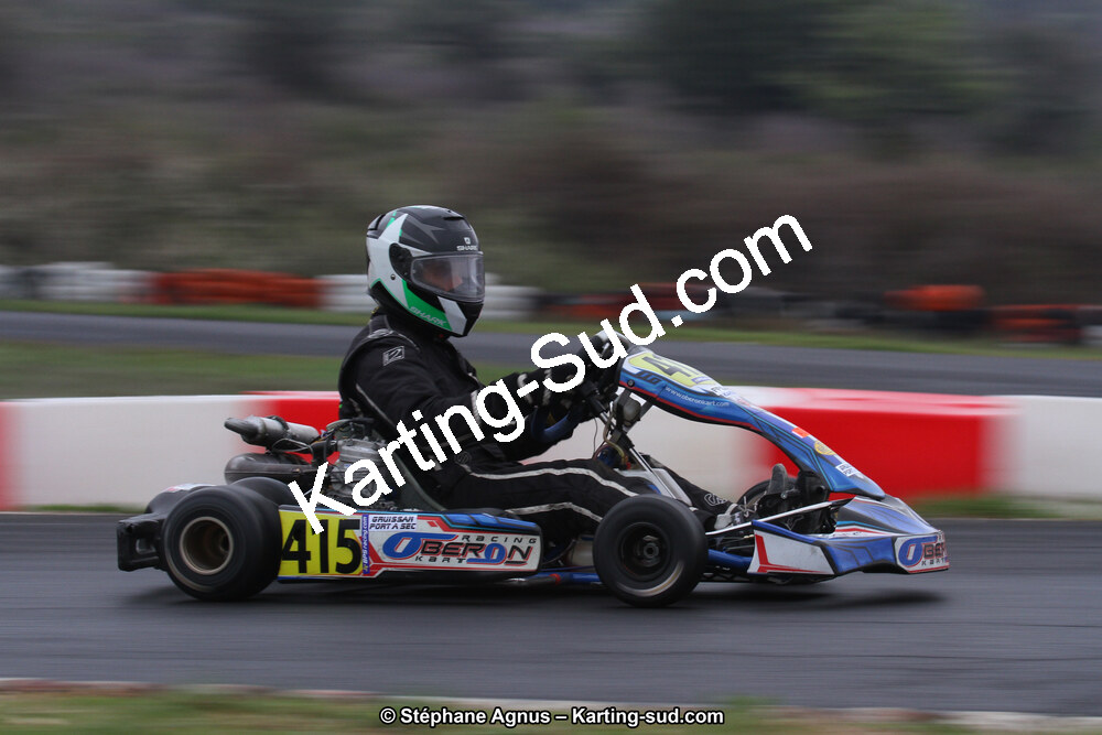 07 & 08/04/2018 : 2ème manche du Championnat du Sud 2018 à Ganges (Photos Stéphane Agnus) 2018 — karting