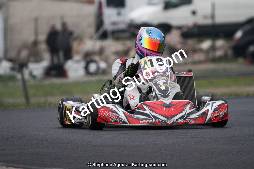 07 & 08/04/2018 : 2ème manche du Championnat du Sud 2018 à Ganges (Photos Stéphane Agnus) 2018 — karting