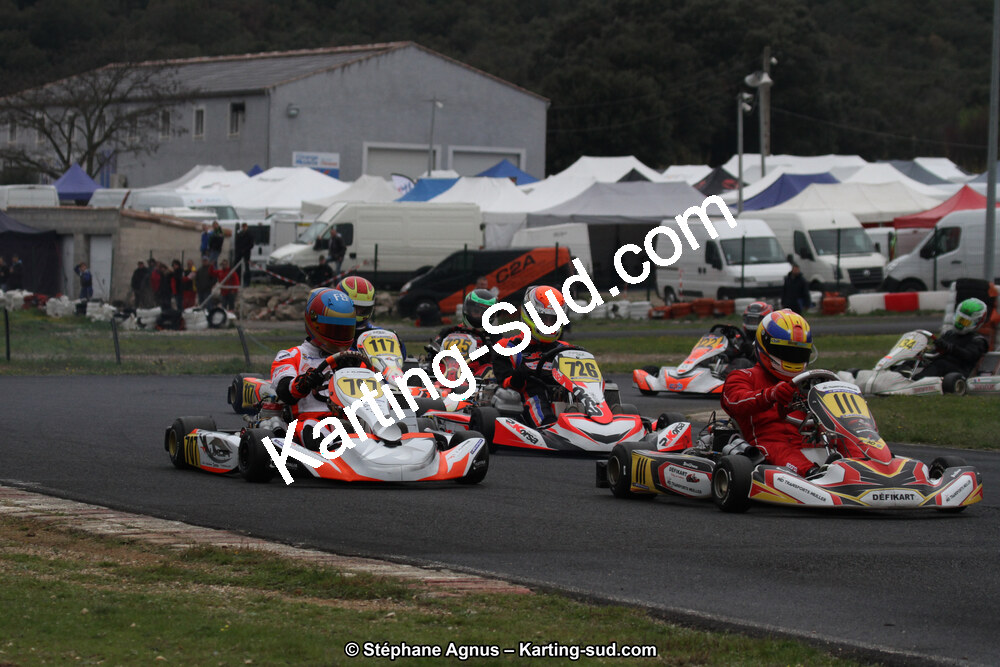 07 & 08/04/2018 : 2ème manche du Championnat du Sud 2018 à Ganges (Photos Stéphane Agnus) 2018 — karting