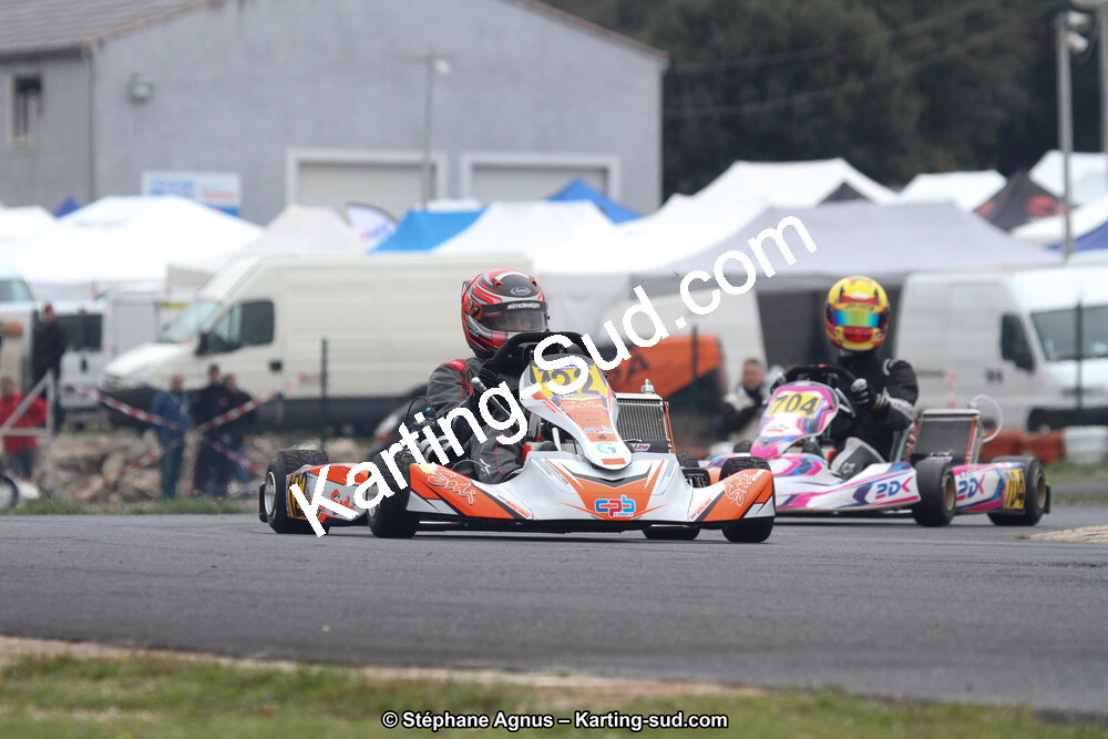 07 & 08/04/2018 : 2ème manche du Championnat du Sud 2018 à Ganges (Photos Stéphane Agnus) 2018 — karting