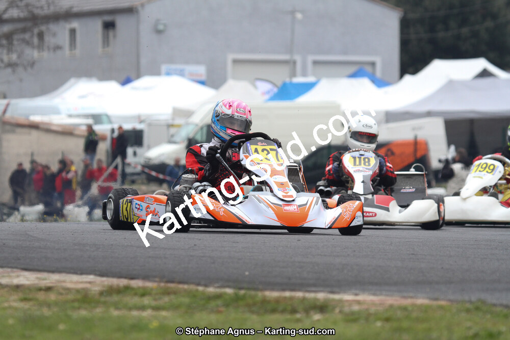 07 & 08/04/2018 : 2ème manche du Championnat du Sud 2018 à Ganges (Photos Stéphane Agnus) 2018 — karting