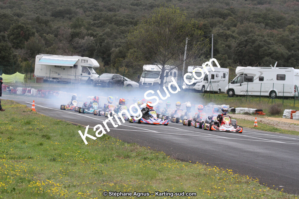 07 & 08/04/2018 : 2ème manche du Championnat du Sud 2018 à Ganges (Photos Stéphane Agnus) 2018 — karting