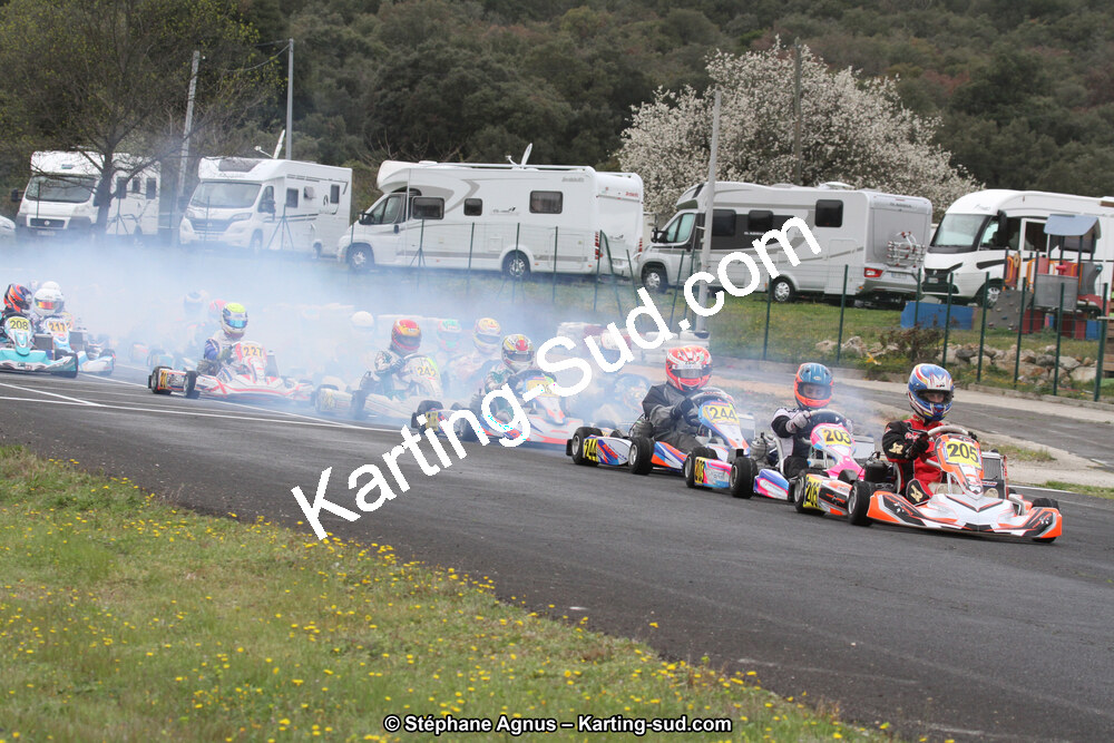 07 & 08/04/2018 : 2ème manche du Championnat du Sud 2018 à Ganges (Photos Stéphane Agnus) 2018 — karting