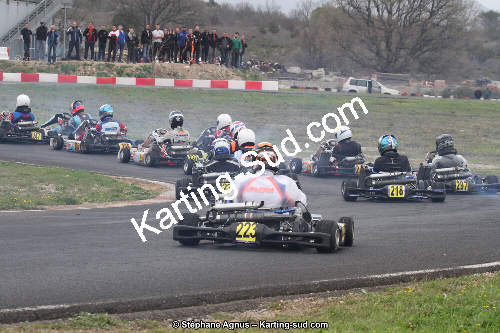07 & 08/04/2018 : 2ème manche du Championnat du Sud 2018 à Ganges (Photos Stéphane Agnus) 2018 — karting