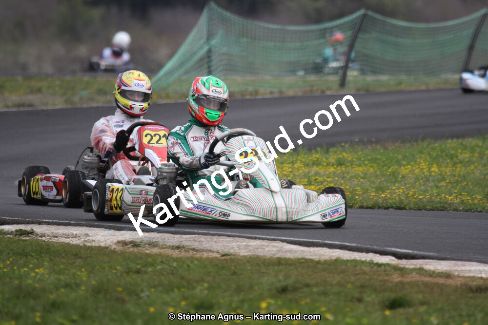 07 & 08/04/2018 : 2ème manche du Championnat du Sud 2018 à Ganges (Photos Stéphane Agnus) 2018 — karting