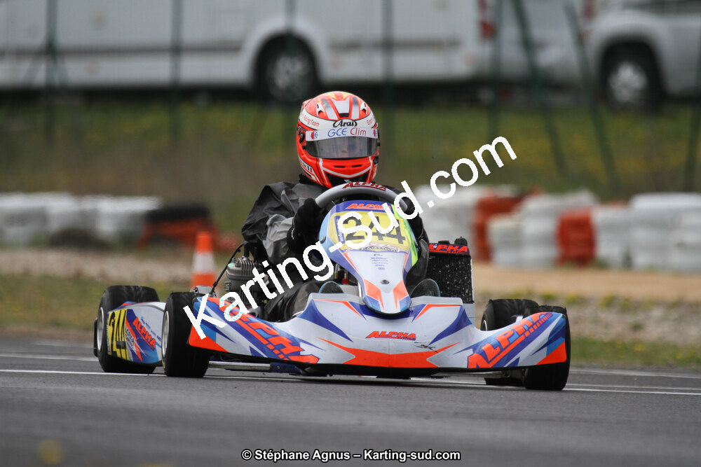 07 & 08/04/2018 : 2ème manche du Championnat du Sud 2018 à Ganges (Photos Stéphane Agnus) 2018 — karting