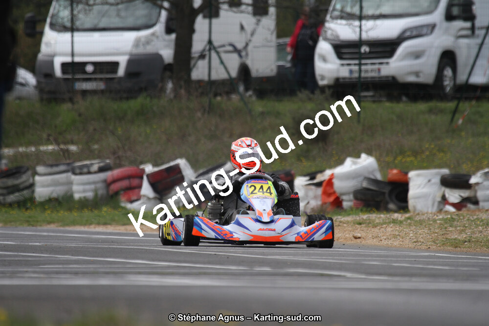 07 & 08/04/2018 : 2ème manche du Championnat du Sud 2018 à Ganges (Photos Stéphane Agnus) 2018 — karting