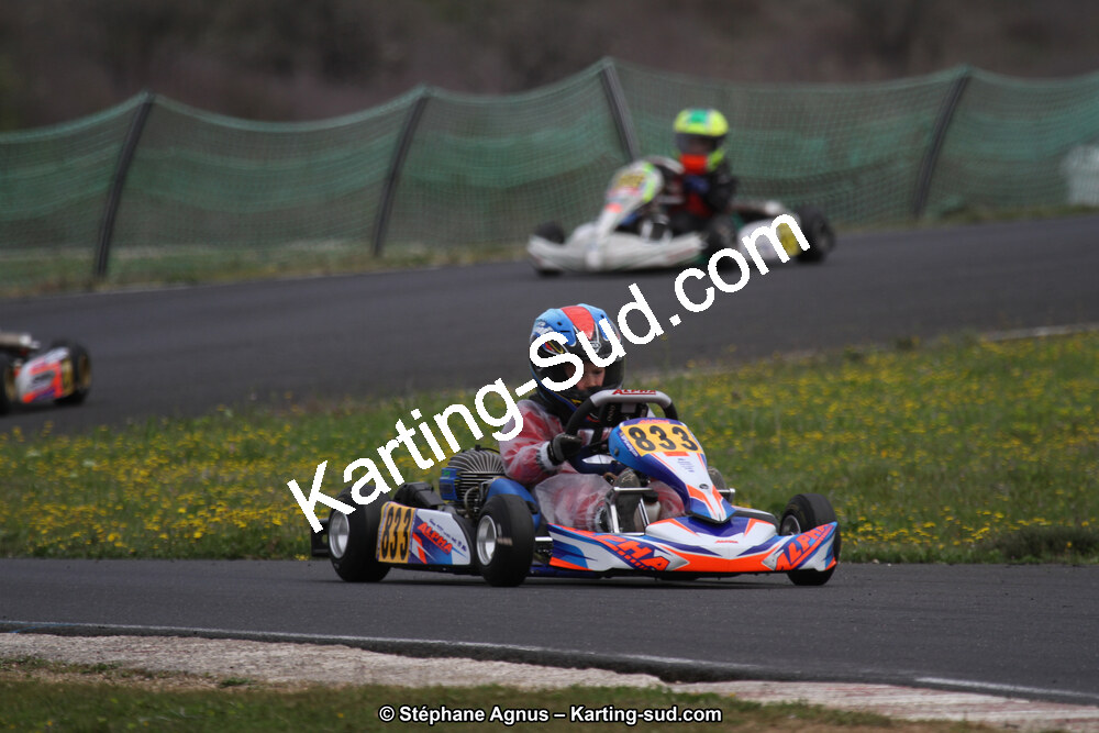 07 & 08/04/2018 : 2ème manche du Championnat du Sud 2018 à Ganges (Photos Stéphane Agnus) 2018 — karting