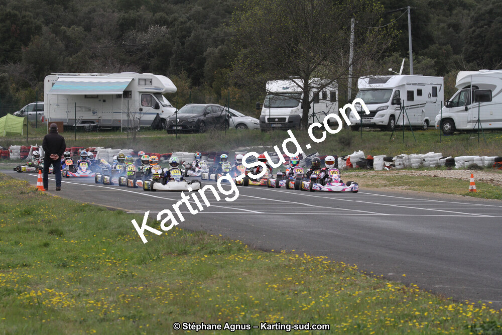 07 & 08/04/2018 : 2ème manche du Championnat du Sud 2018 à Ganges (Photos Stéphane Agnus) 2018 — karting