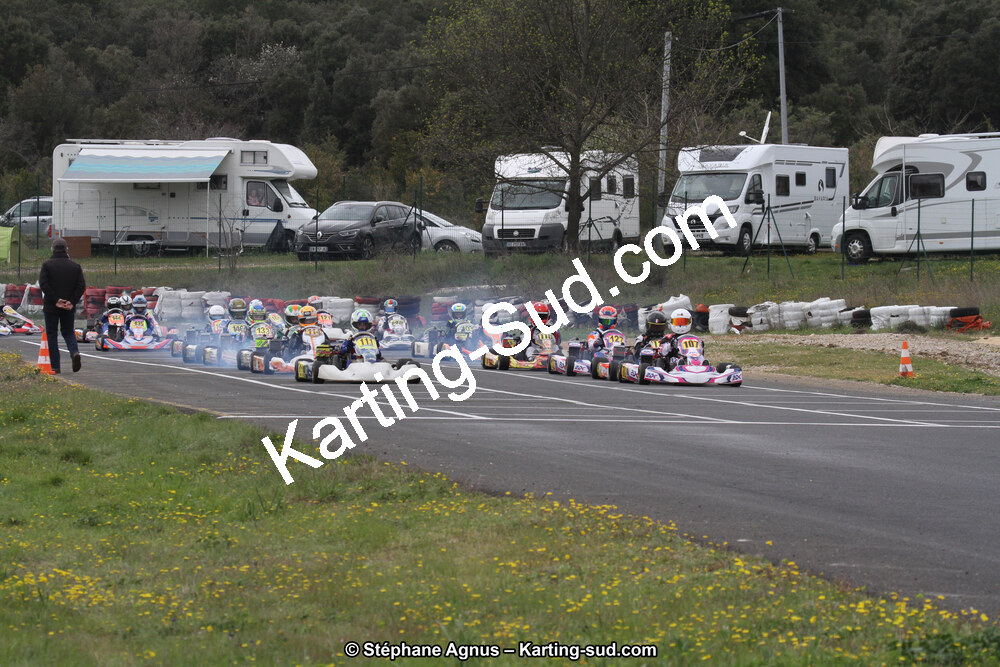 07 & 08/04/2018 : 2ème manche du Championnat du Sud 2018 à Ganges (Photos Stéphane Agnus) 2018 — karting