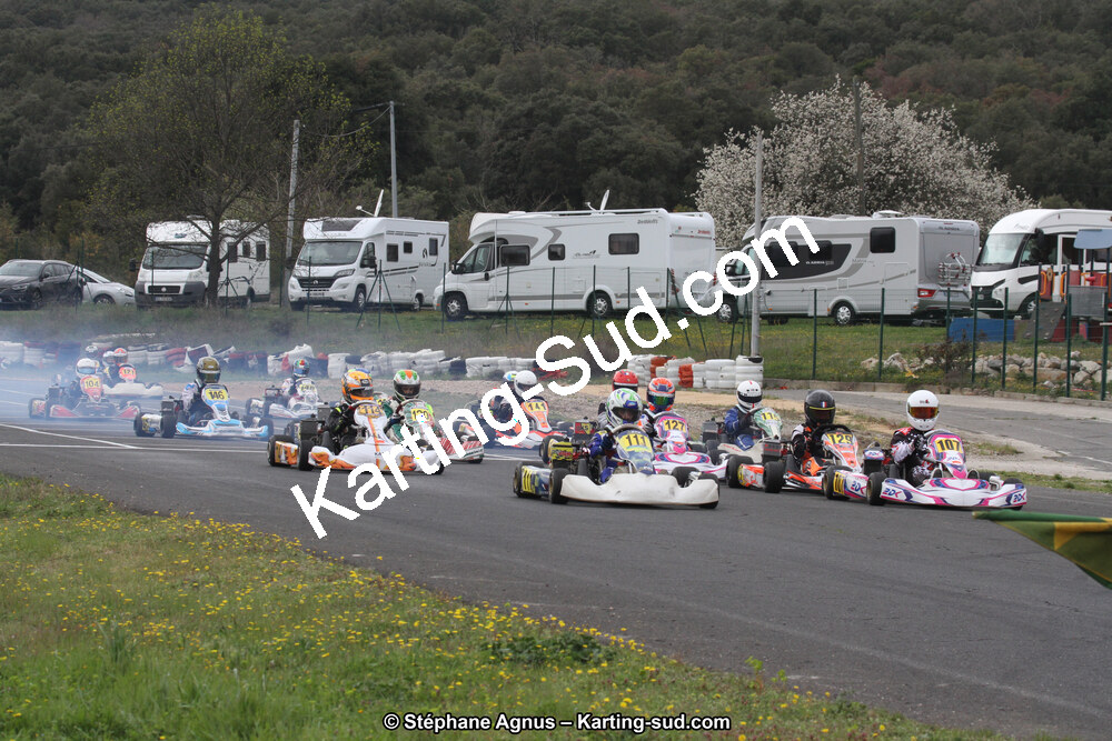 07 & 08/04/2018 : 2ème manche du Championnat du Sud 2018 à Ganges (Photos Stéphane Agnus) 2018 — karting