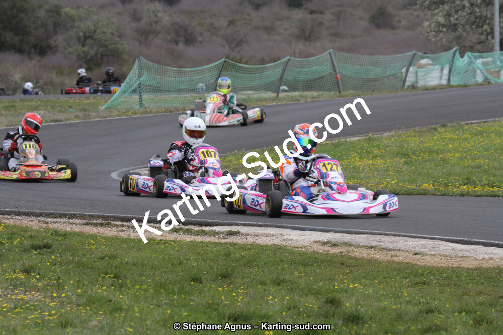 07 & 08/04/2018 : 2ème manche du Championnat du Sud 2018 à Ganges (Photos Stéphane Agnus) 2018 — karting