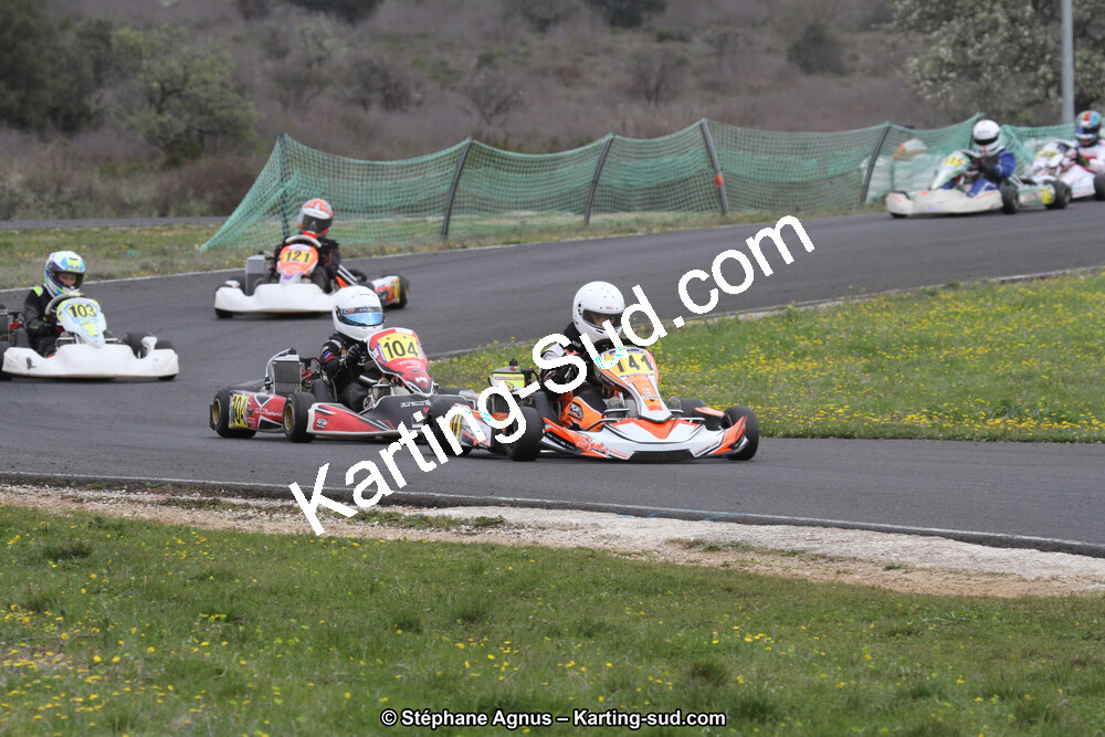 07 & 08/04/2018 : 2ème manche du Championnat du Sud 2018 à Ganges (Photos Stéphane Agnus) 2018 — karting