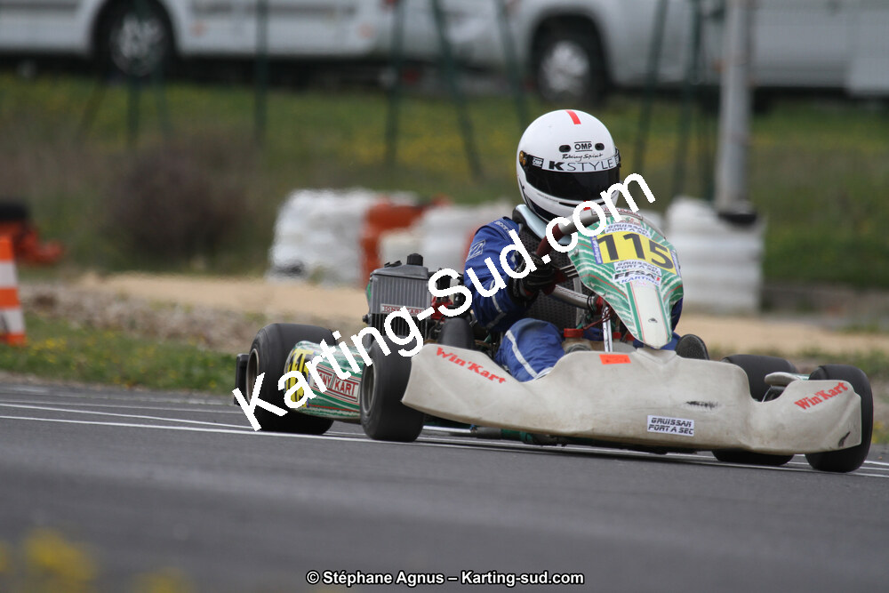 07 & 08/04/2018 : 2ème manche du Championnat du Sud 2018 à Ganges (Photos Stéphane Agnus) 2018 — karting