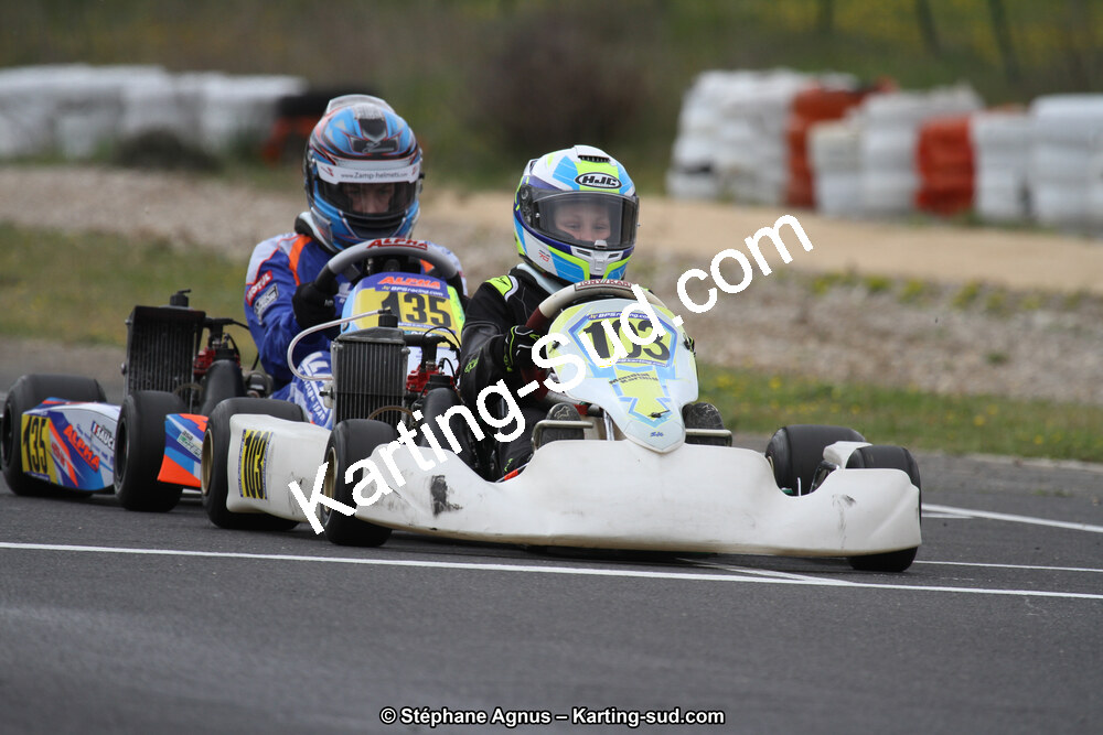 07 & 08/04/2018 : 2ème manche du Championnat du Sud 2018 à Ganges (Photos Stéphane Agnus) 2018 — karting