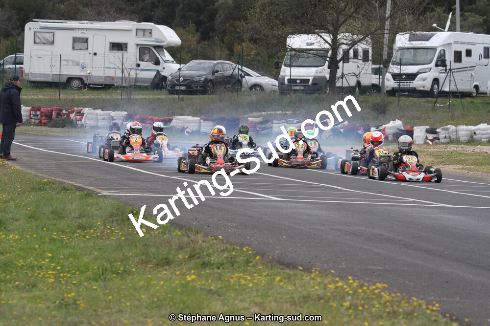 07 & 08/04/2018 : 2ème manche du Championnat du Sud 2018 à Ganges (Photos Stéphane Agnus) 2018 — karting