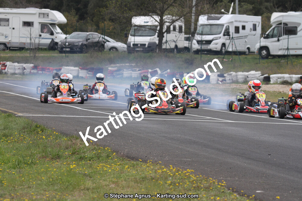 07 & 08/04/2018 : 2ème manche du Championnat du Sud 2018 à Ganges (Photos Stéphane Agnus) 2018 — karting
