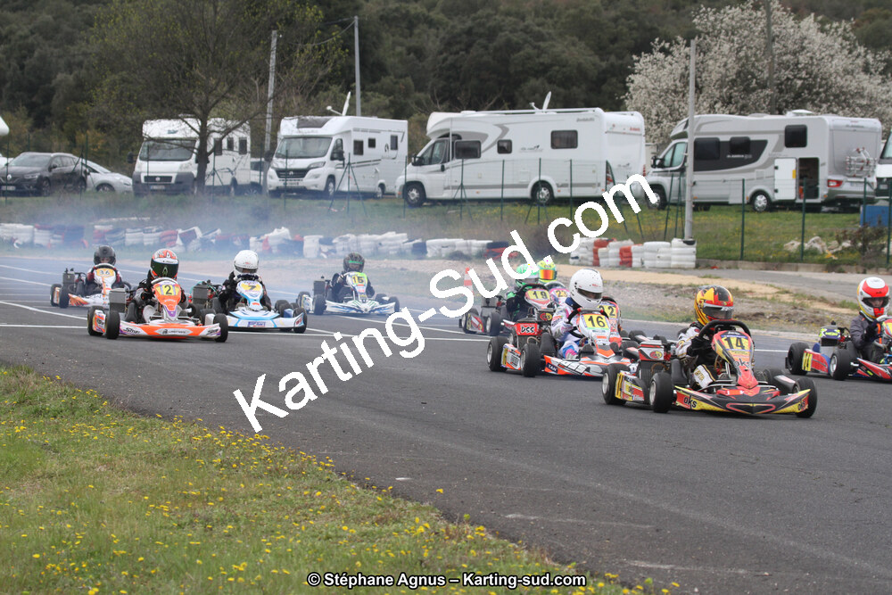 07 & 08/04/2018 : 2ème manche du Championnat du Sud 2018 à Ganges (Photos Stéphane Agnus) 2018 — karting