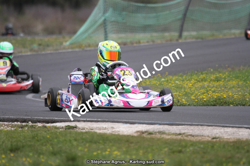 07 & 08/04/2018 : 2ème manche du Championnat du Sud 2018 à Ganges (Photos Stéphane Agnus) 2018 — karting