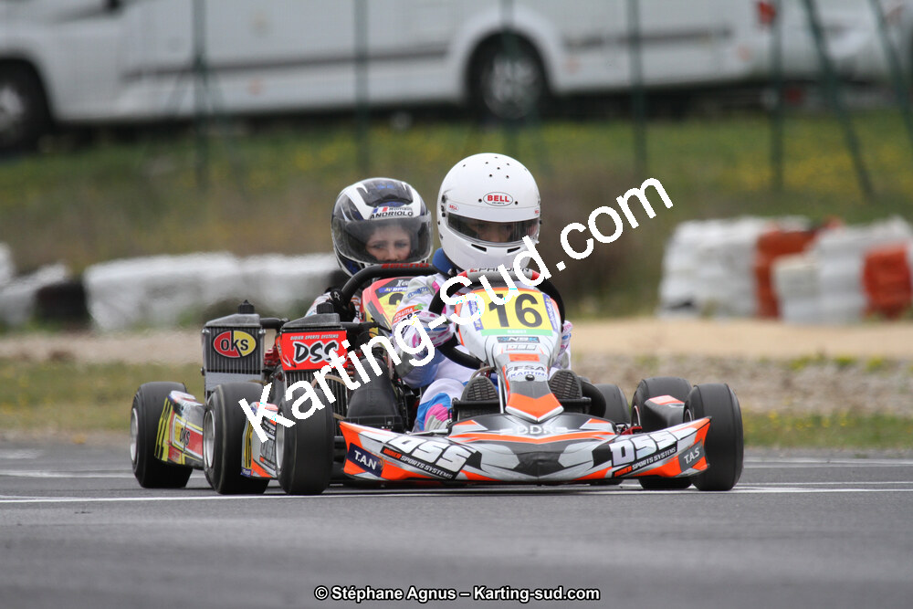 07 & 08/04/2018 : 2ème manche du Championnat du Sud 2018 à Ganges (Photos Stéphane Agnus) 2018 — karting