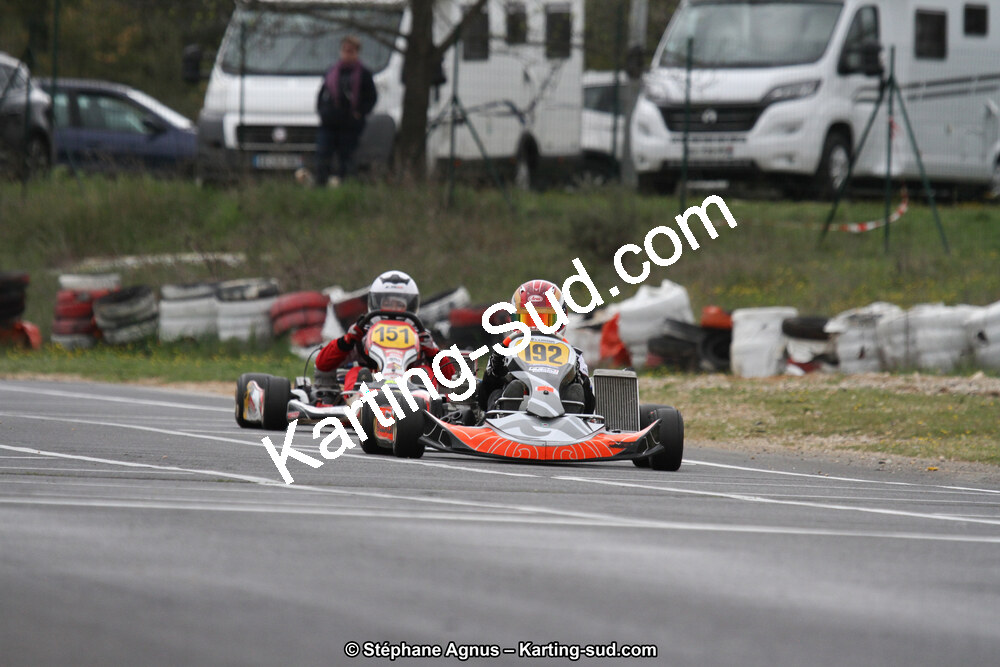 07 & 08/04/2018 : 2ème manche du Championnat du Sud 2018 à Ganges (Photos Stéphane Agnus) 2018 — karting