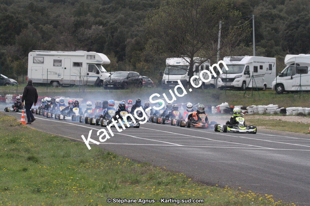 07 & 08/04/2018 : 2ème manche du Championnat du Sud 2018 à Ganges (Photos Stéphane Agnus) 2018 — karting