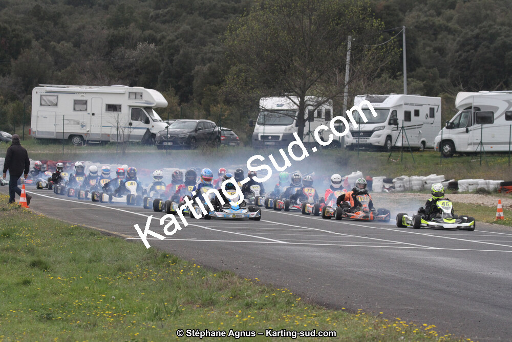 07 & 08/04/2018 : 2ème manche du Championnat du Sud 2018 à Ganges (Photos Stéphane Agnus) 2018 — karting