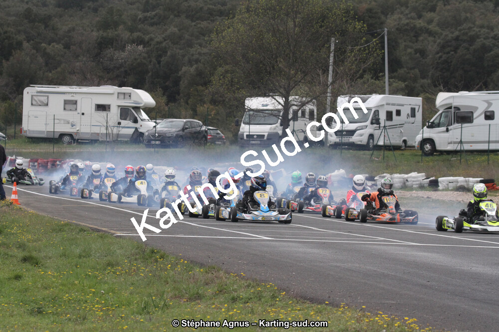 07 & 08/04/2018 : 2ème manche du Championnat du Sud 2018 à Ganges (Photos Stéphane Agnus) 2018 — karting