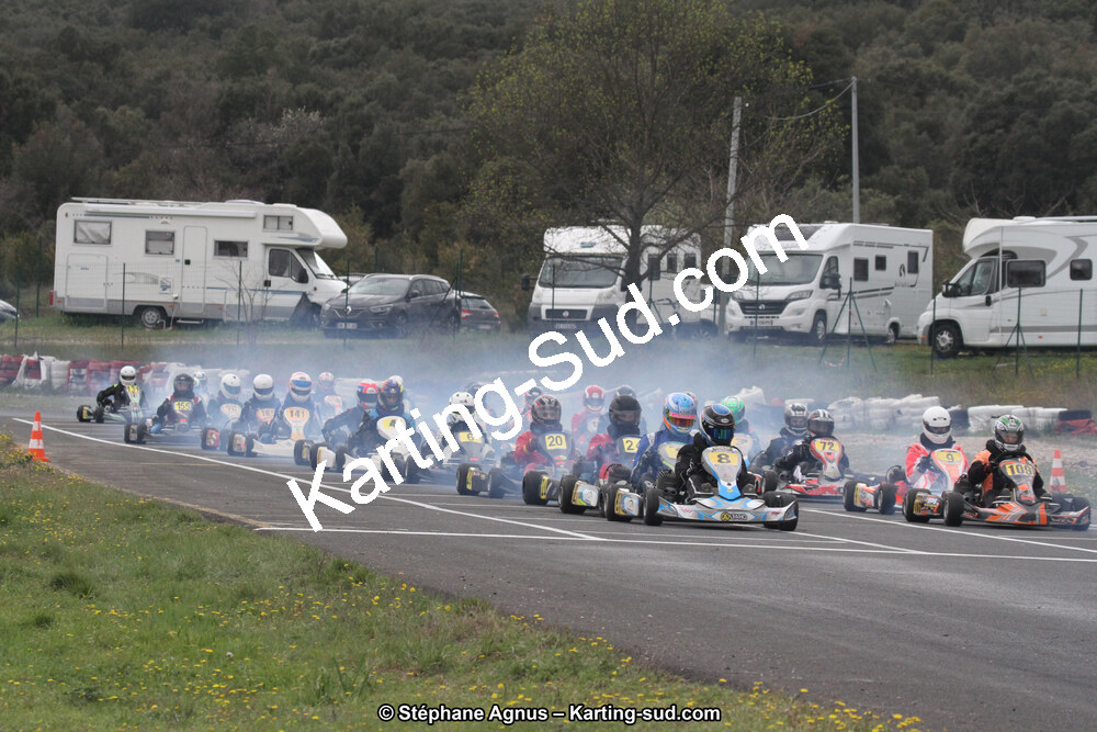 07 & 08/04/2018 : 2ème manche du Championnat du Sud 2018 à Ganges (Photos Stéphane Agnus) 2018 — karting