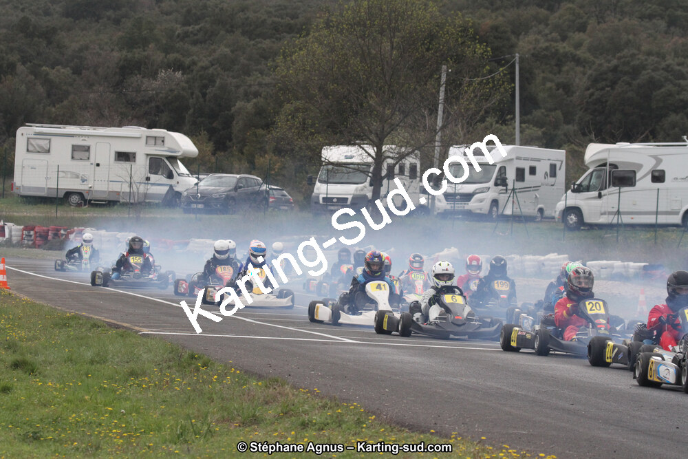 07 & 08/04/2018 : 2ème manche du Championnat du Sud 2018 à Ganges (Photos Stéphane Agnus) 2018 — karting