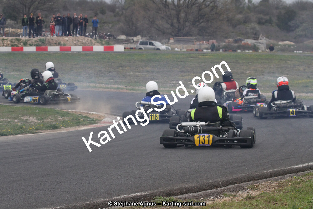 07 & 08/04/2018 : 2ème manche du Championnat du Sud 2018 à Ganges (Photos Stéphane Agnus) 2018 — karting