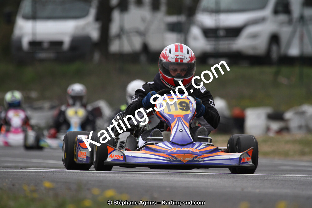 07 & 08/04/2018 : 2ème manche du Championnat du Sud 2018 à Ganges (Photos Stéphane Agnus) 2018 — karting