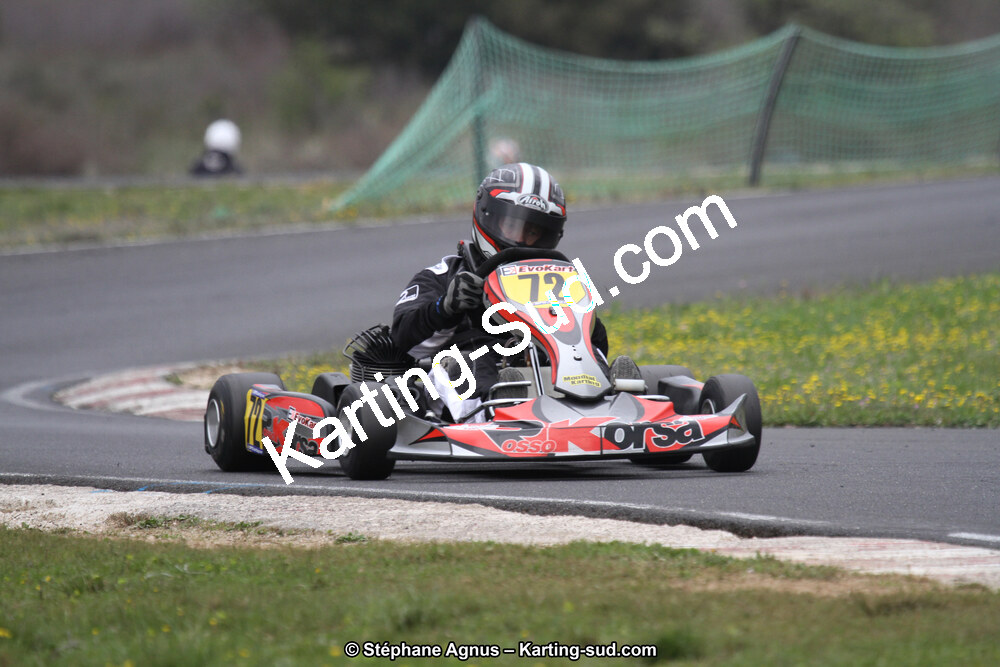 07 & 08/04/2018 : 2ème manche du Championnat du Sud 2018 à Ganges (Photos Stéphane Agnus) 2018 — karting