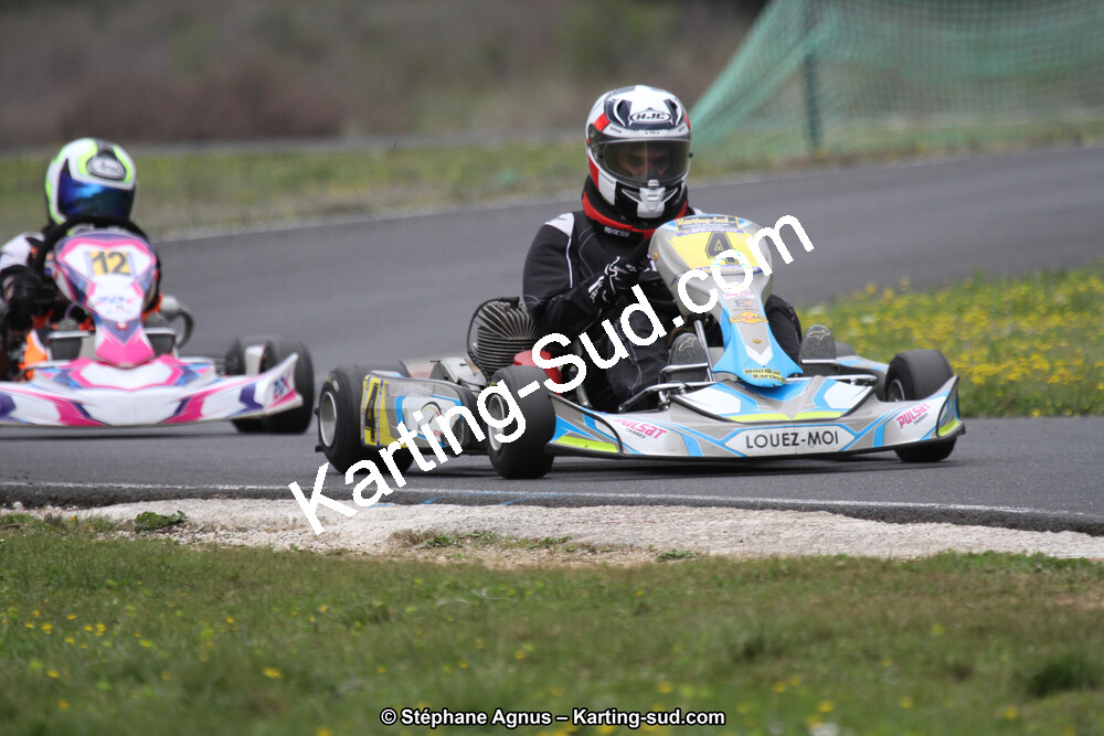 07 & 08/04/2018 : 2ème manche du Championnat du Sud 2018 à Ganges (Photos Stéphane Agnus) 2018 — karting