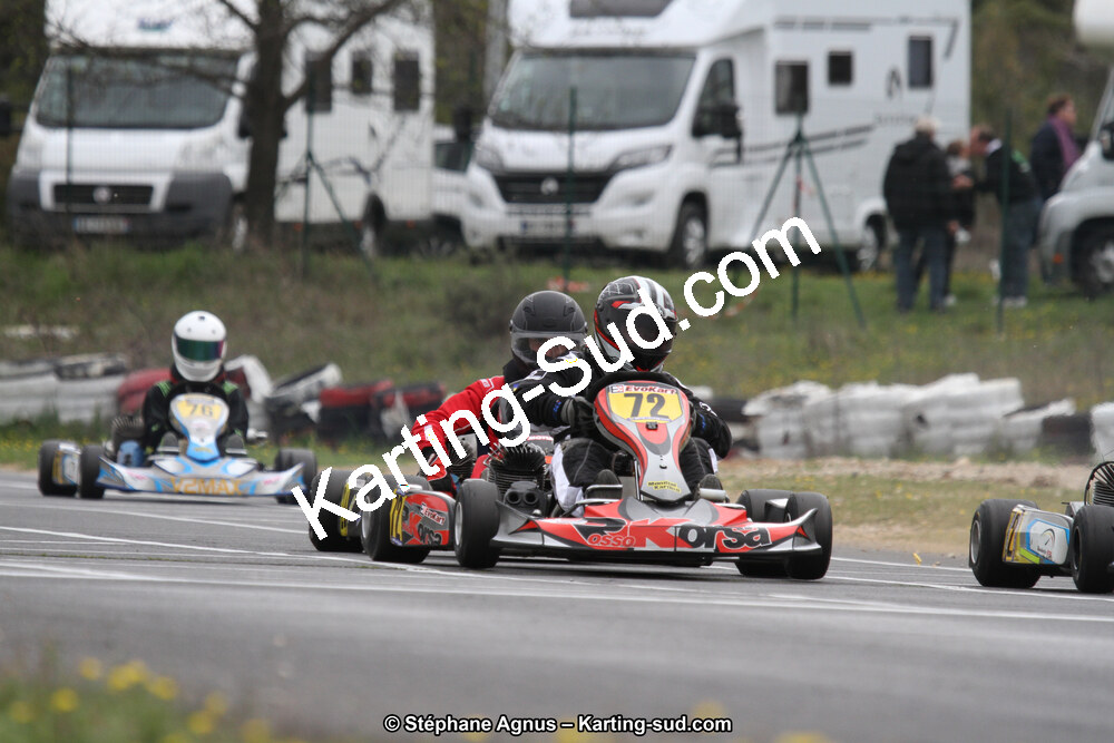 07 & 08/04/2018 : 2ème manche du Championnat du Sud 2018 à Ganges (Photos Stéphane Agnus) 2018 — karting