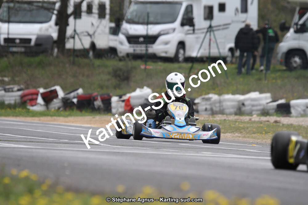 07 & 08/04/2018 : 2ème manche du Championnat du Sud 2018 à Ganges (Photos Stéphane Agnus) 2018 — karting