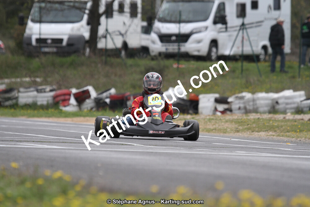 07 & 08/04/2018 : 2ème manche du Championnat du Sud 2018 à Ganges (Photos Stéphane Agnus) 2018 — karting
