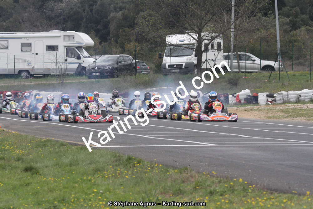 07 & 08/04/2018 : 2ème manche du Championnat du Sud 2018 à Ganges (Photos Stéphane Agnus) 2018 — karting