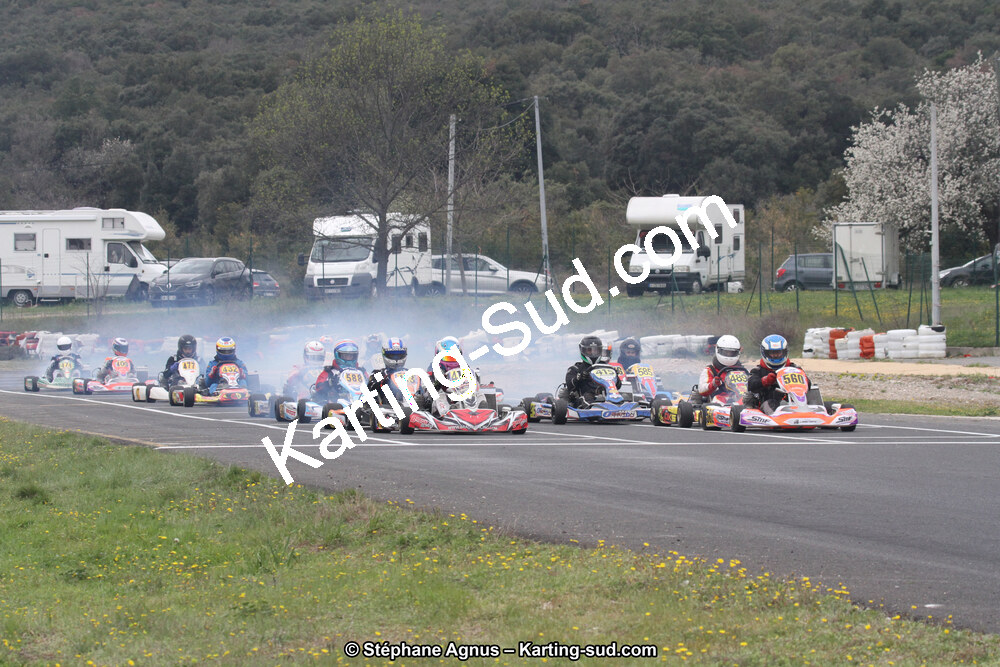 07 & 08/04/2018 : 2ème manche du Championnat du Sud 2018 à Ganges (Photos Stéphane Agnus) 2018 — karting
