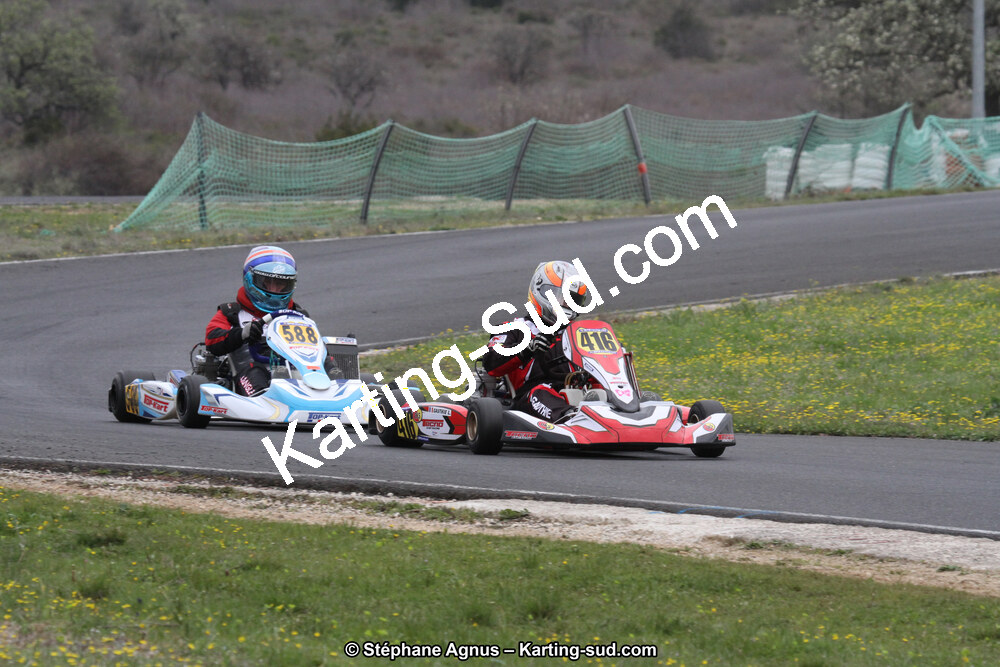 07 & 08/04/2018 : 2ème manche du Championnat du Sud 2018 à Ganges (Photos Stéphane Agnus) 2018 — karting