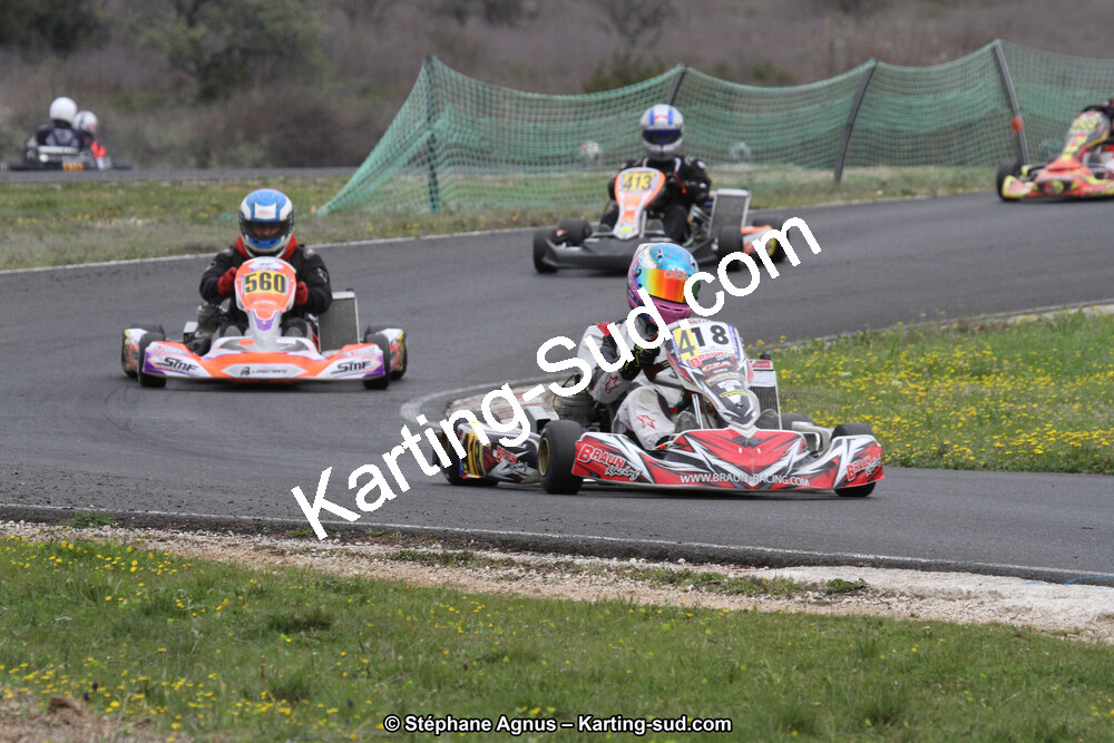 07 & 08/04/2018 : 2ème manche du Championnat du Sud 2018 à Ganges (Photos Stéphane Agnus) 2018 — karting
