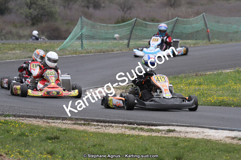 07 & 08/04/2018 : 2ème manche du Championnat du Sud 2018 à Ganges (Photos Stéphane Agnus) 2018 — karting